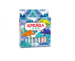 Мел Маленький круглый - 18 шт